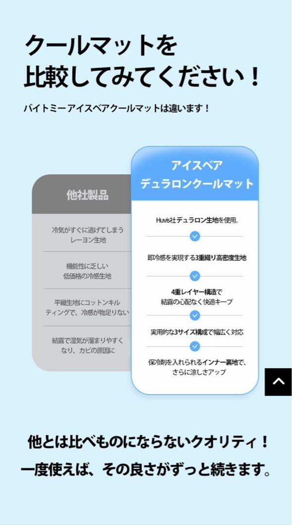 BITE MEバイトミー アイスベア デュラロン クールマット Lサイズ