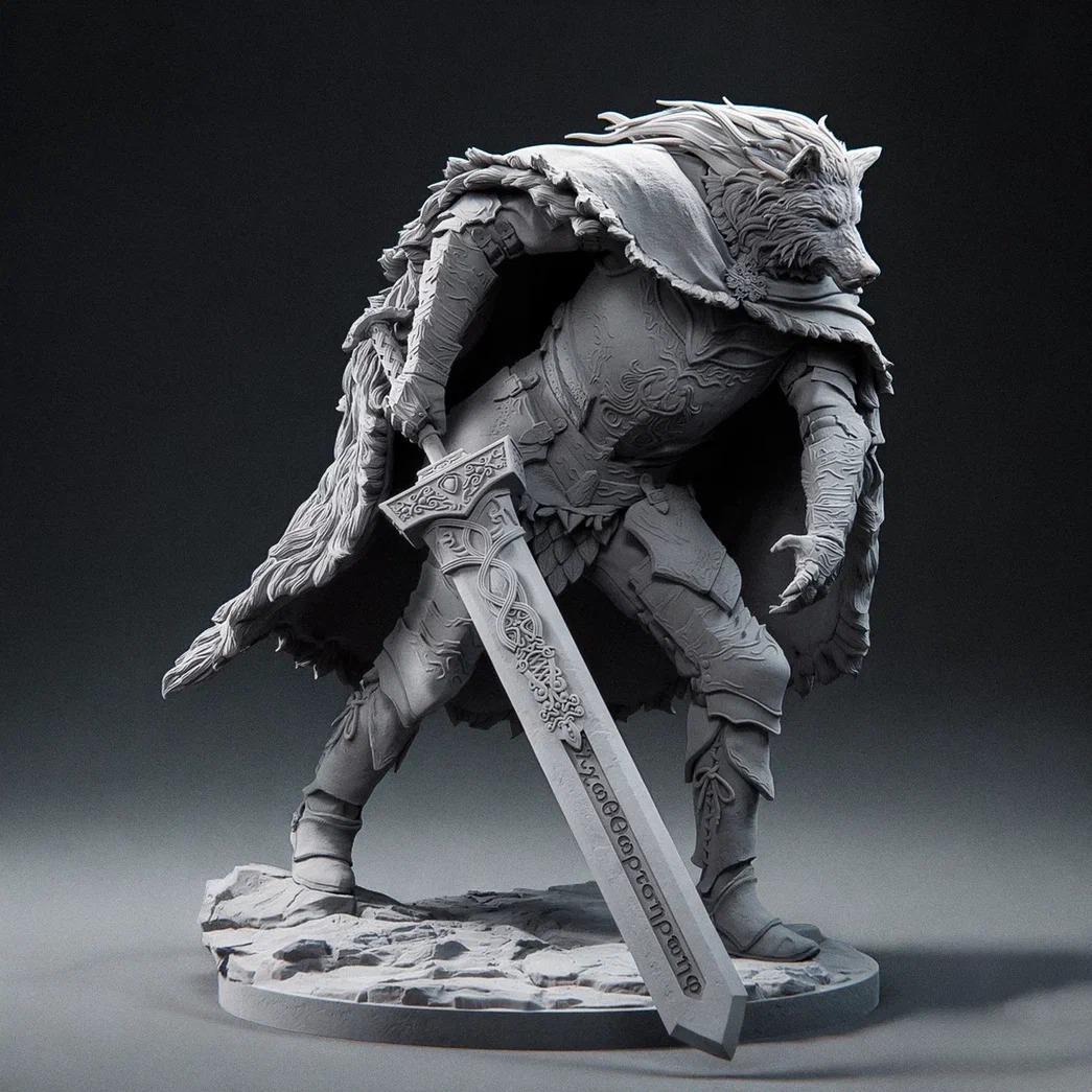 1/8　未塗装 未組立　フィギュア　ガレージキット　ブライヴ　エルデンリング