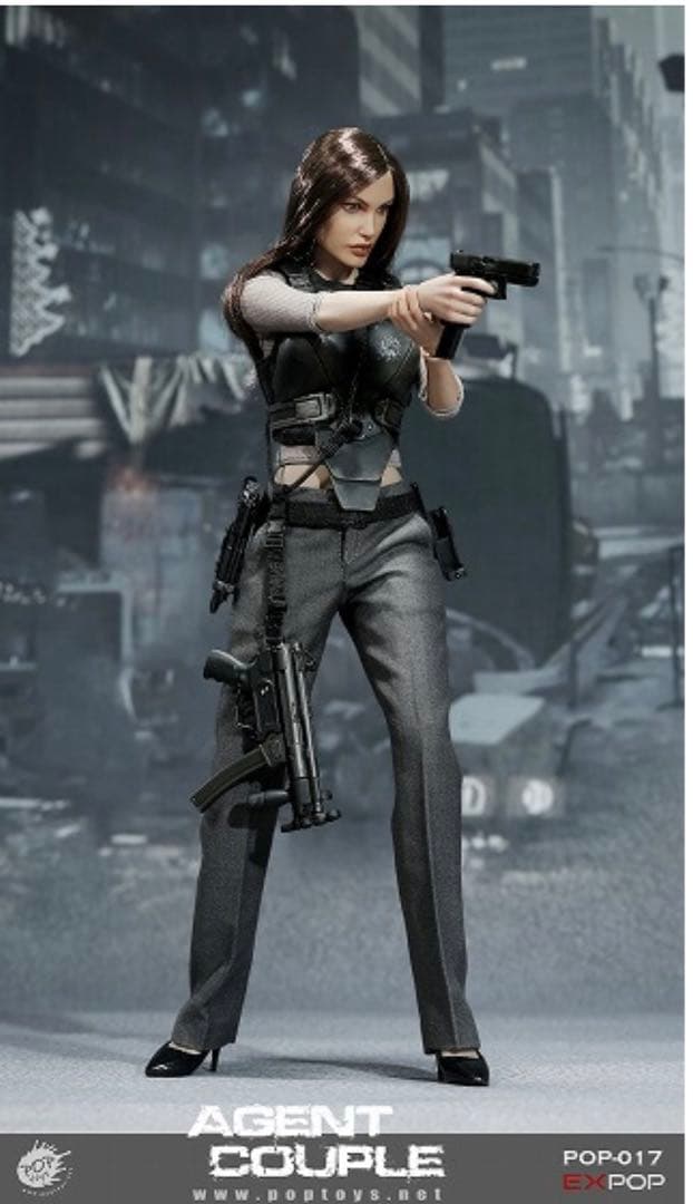 POPTOYS製 1/6 Agents Couple Mrs. Smith