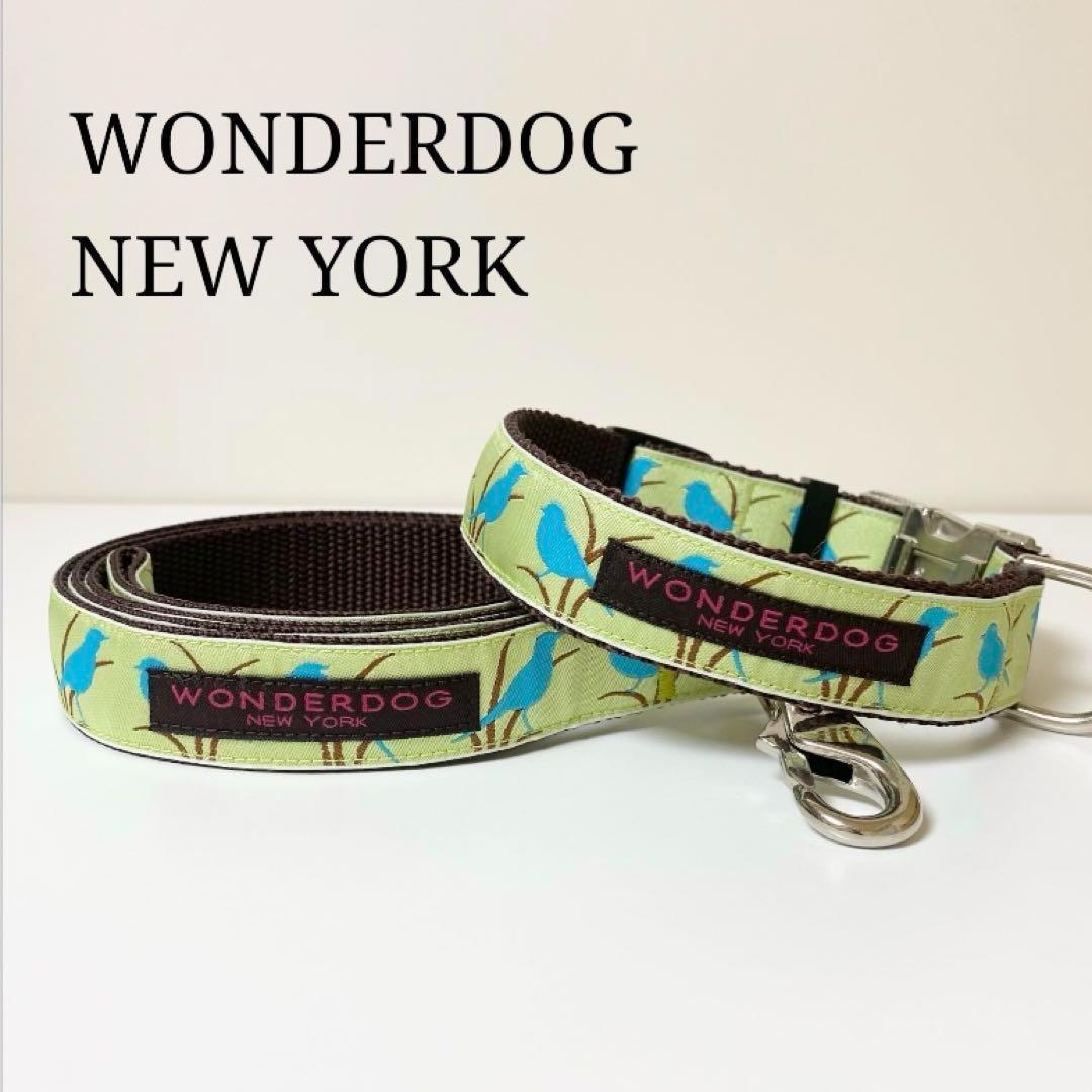 新品【定価1.3万】犬首輪リード　USA製ハンドメイドワンダードッグニューヨーク
