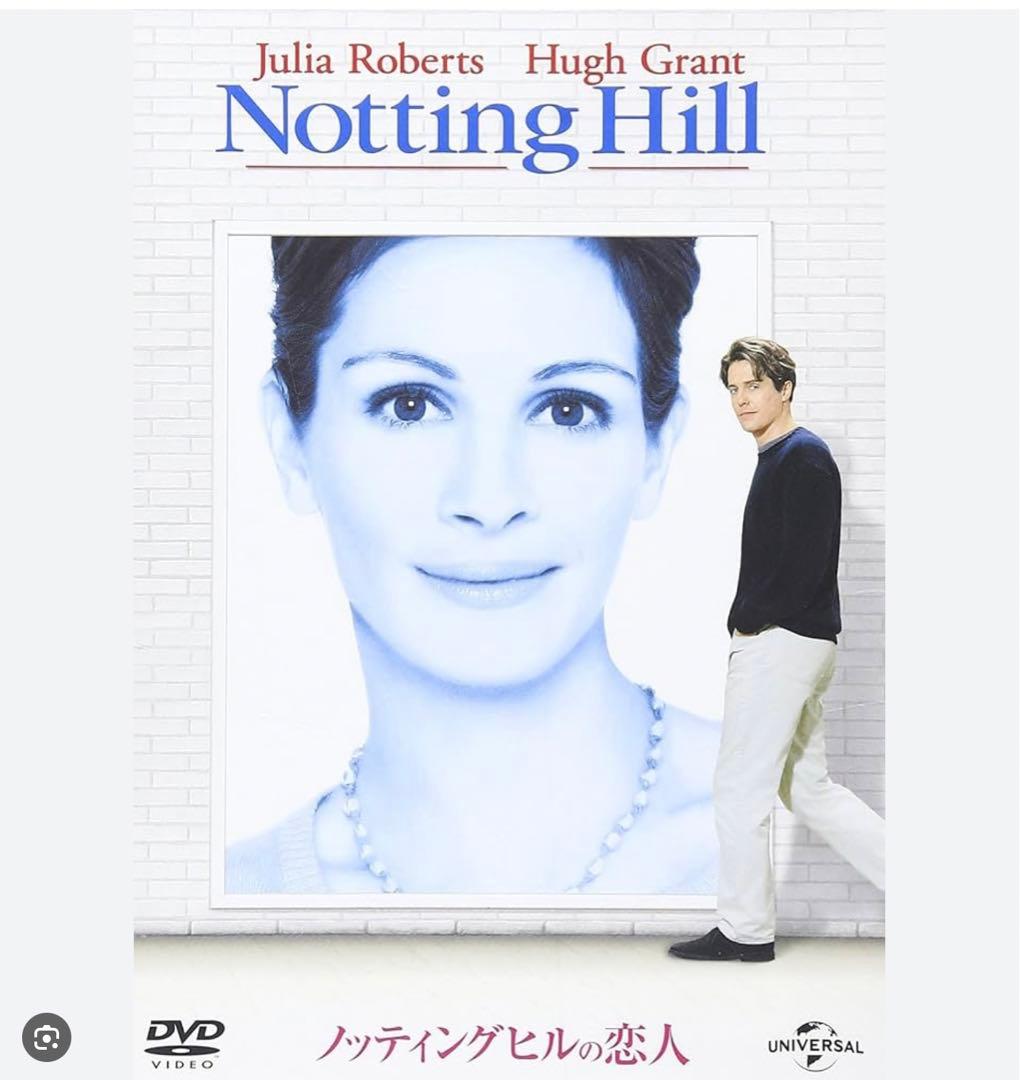 ノッティングヒルの恋人 書店グッツ 赤トートバック