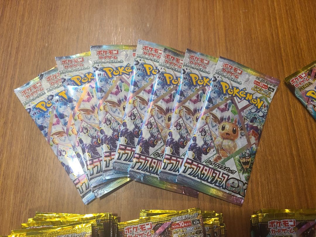 ポケモンカード　メガドリーム、テラスタルフェス　バラパック