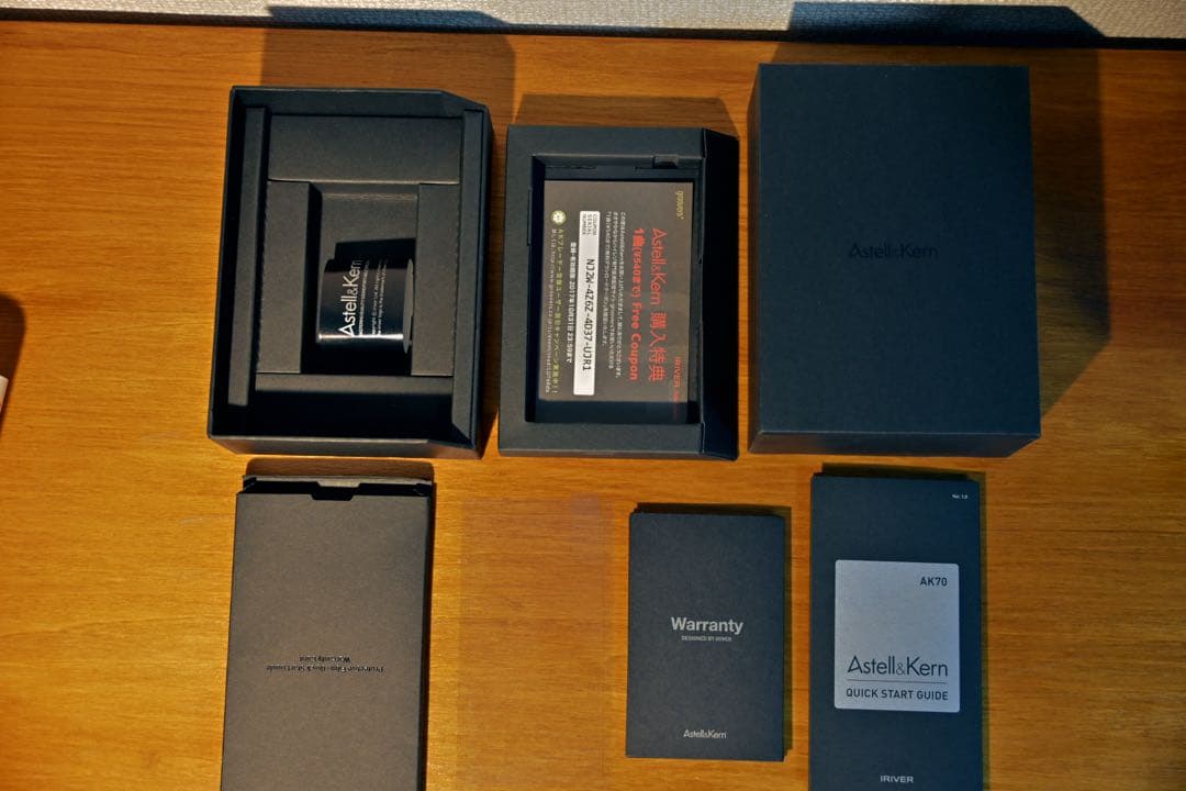 ポータブルプレーヤー Astell&Kern AK70 Twilight Rose 64GB