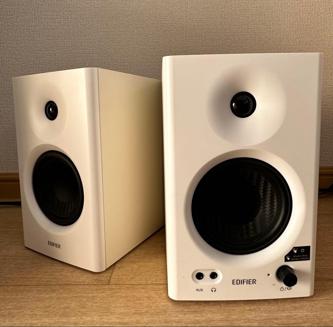 Edifier MR4 ホワイト スピーカー