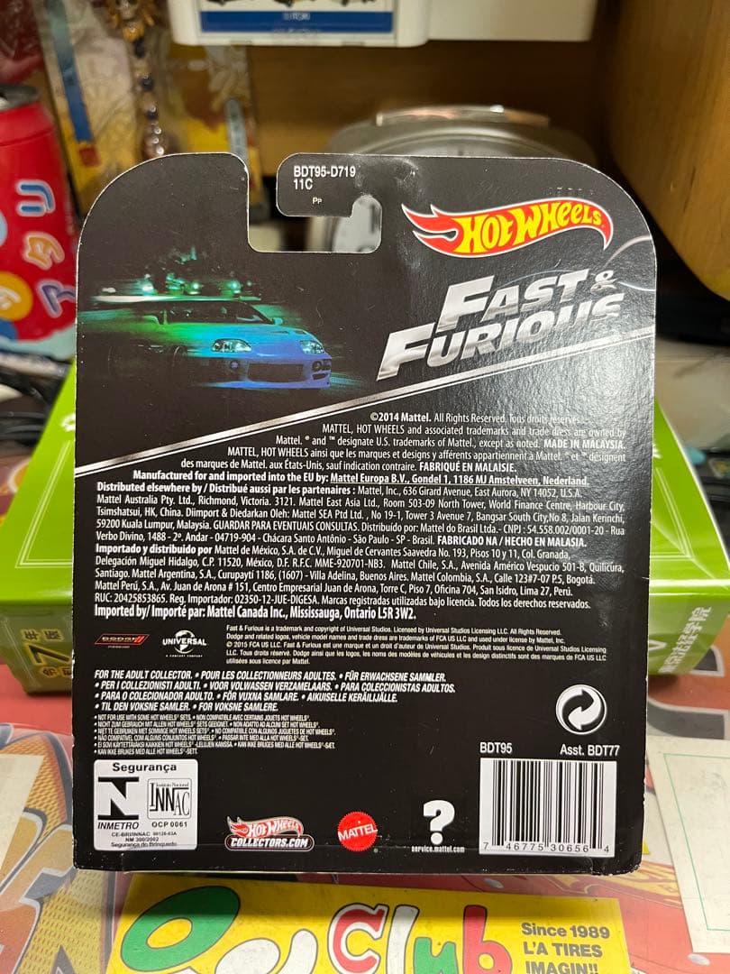 Hot Wheels ホットウィール　ワイルドスピード　ポップカルチャー　ダッジ