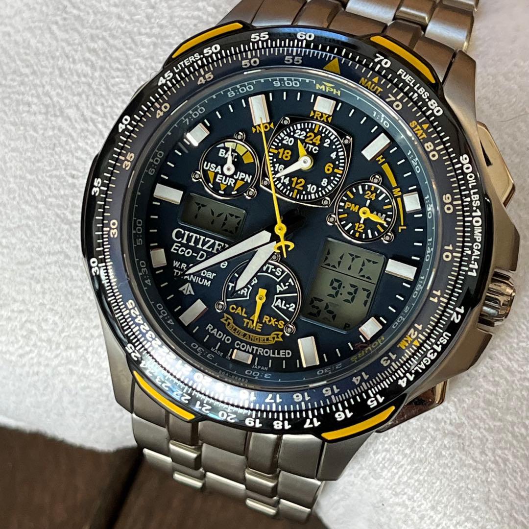 【美品】シチズン プロマスター エコ・ドライブ ブルーエンジェルス