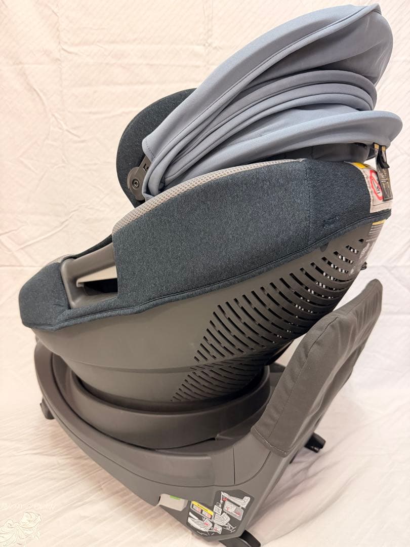 コンビ Combi チャイルドシート グレー THE S シリーズ ISOFIX