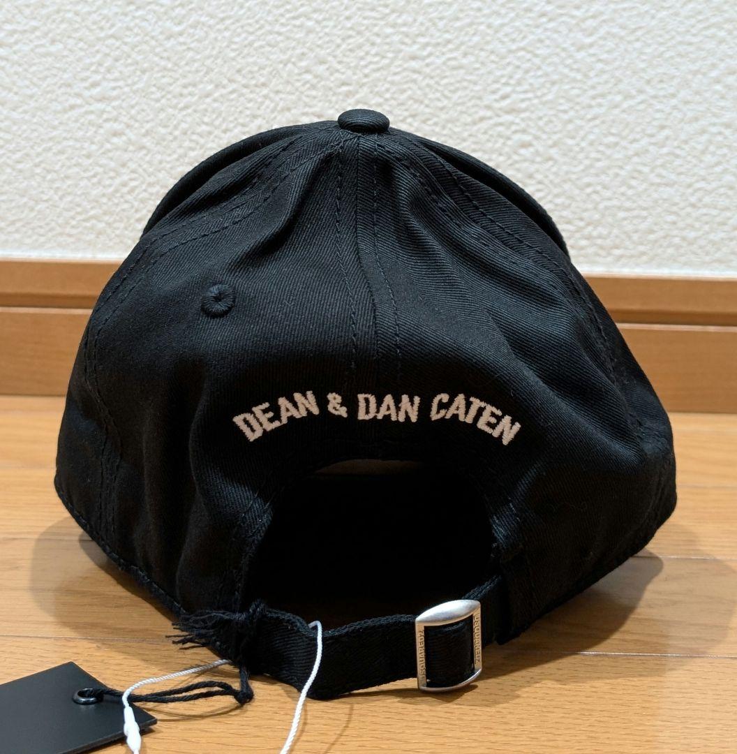 正規代理店品・新品❗️DSQUAREDディースクエアード2 ICON 帽子 黒色