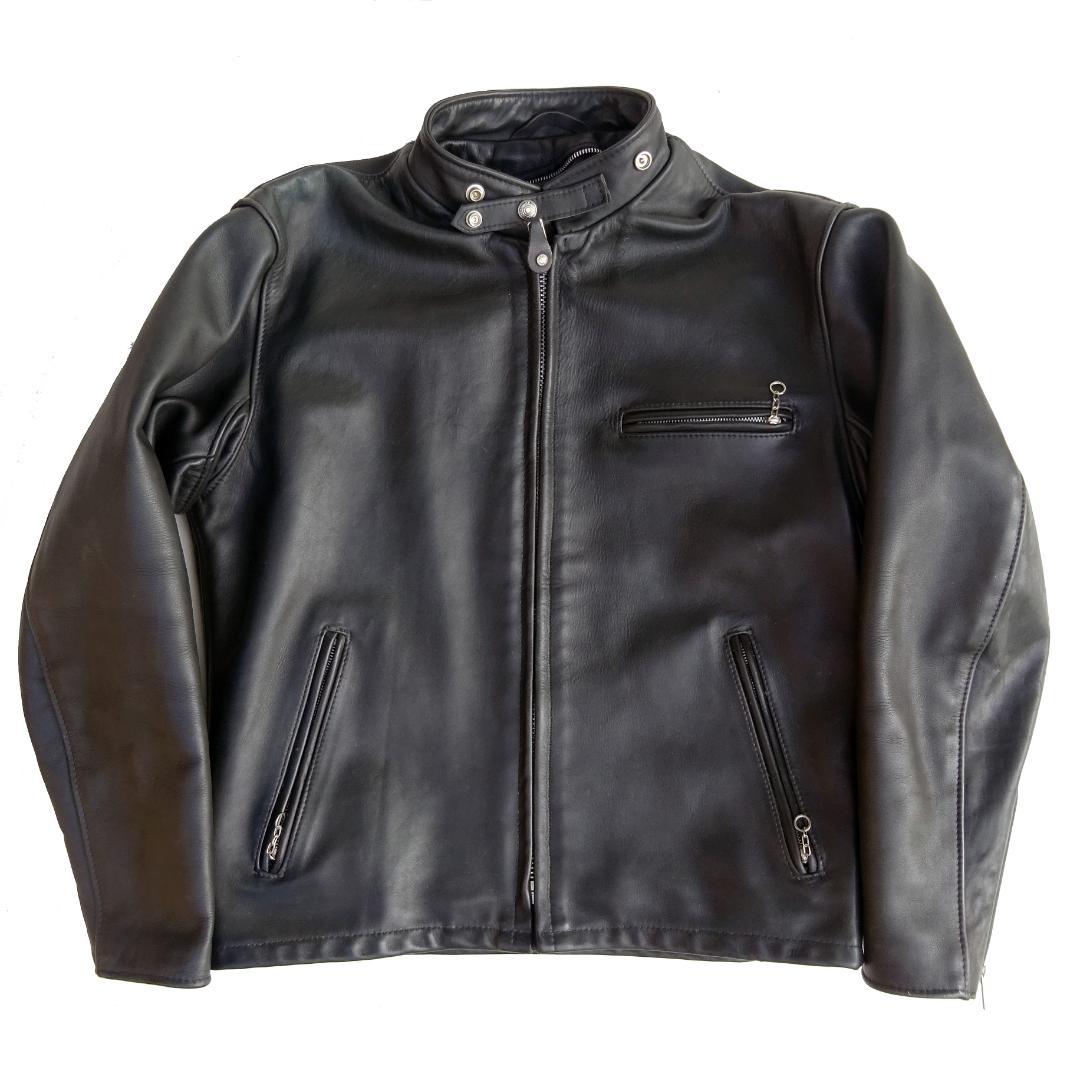 米国製美品上質　Schott ショット 641 42 XL シングルライダース