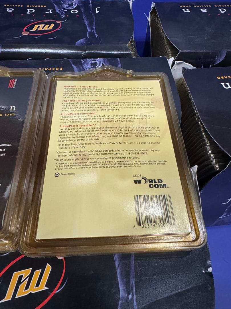 希少未開封マイケルジョーダン コーリングカード 350枚