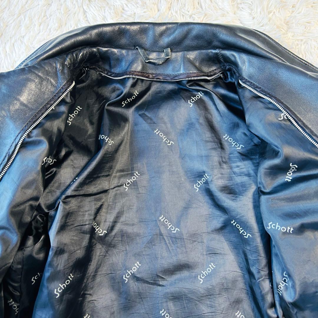 希少✨Schott ショット 642 38 ヴィンテージ ライダースジャケット