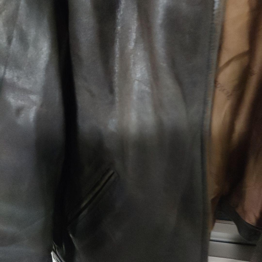 REDSKINS レザーシングルライダースジャケット XL