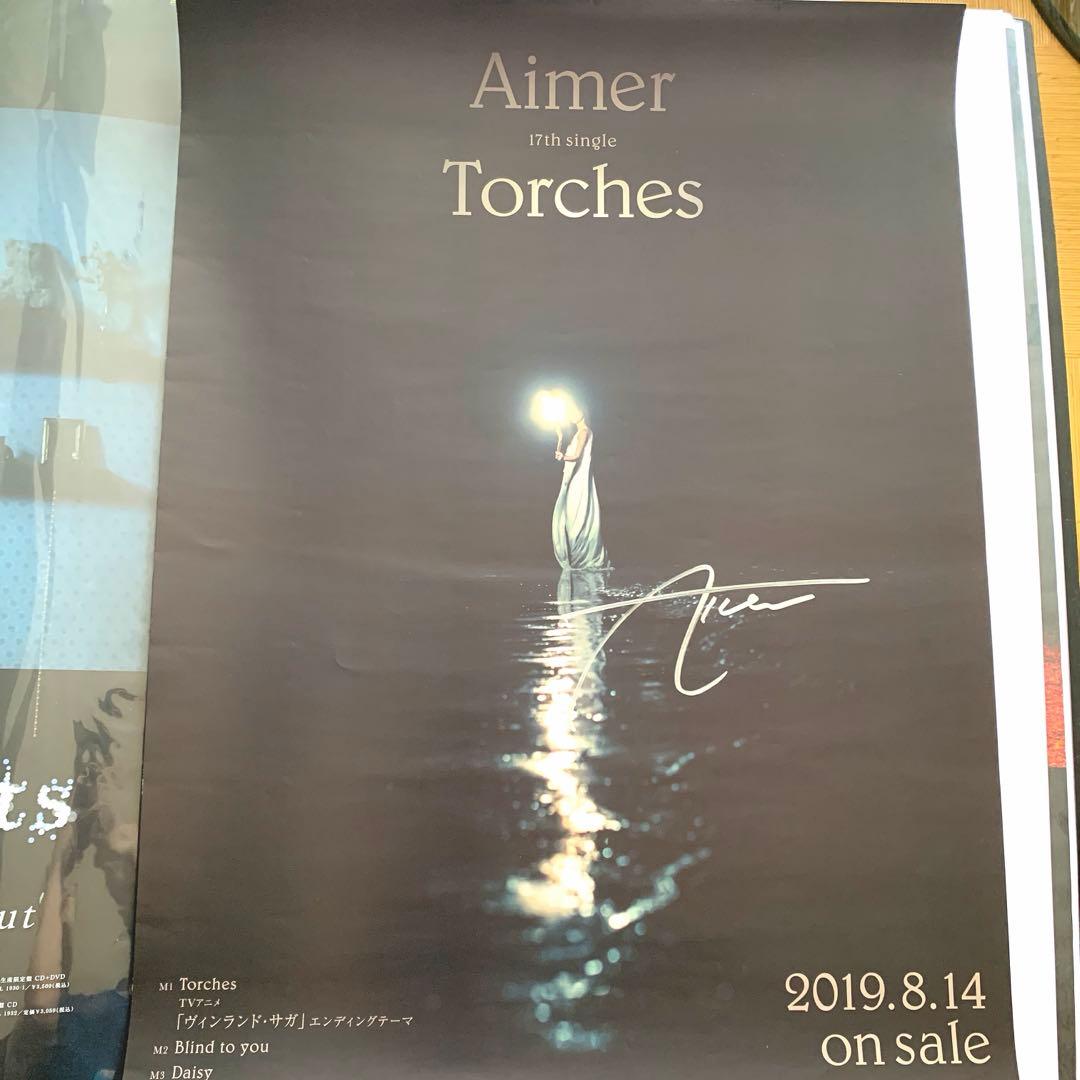 Aimer　Torches　ポスター　直筆サイン入り