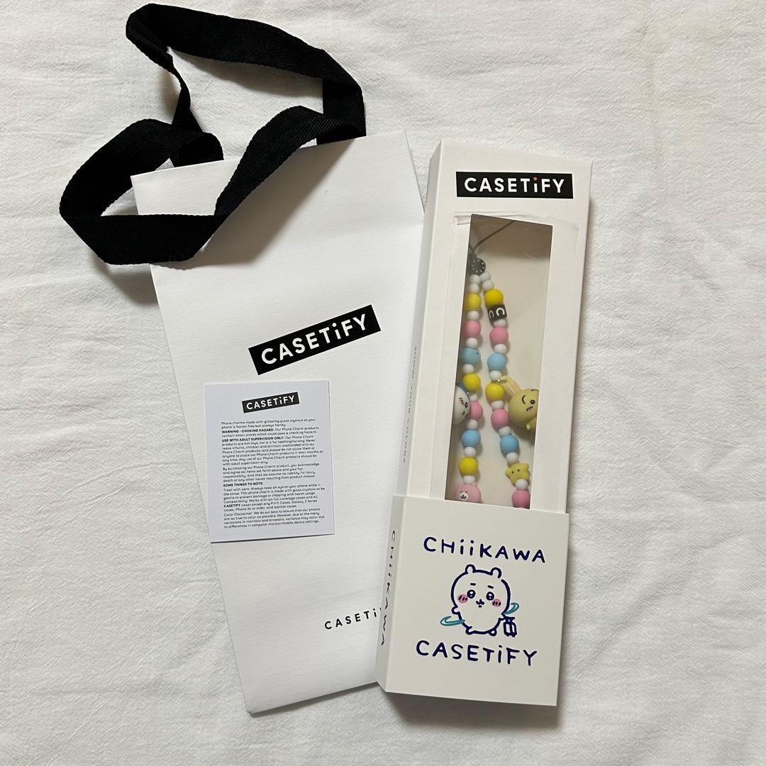 ちいかわ ケースティファイ casetyfi スマホストラップ