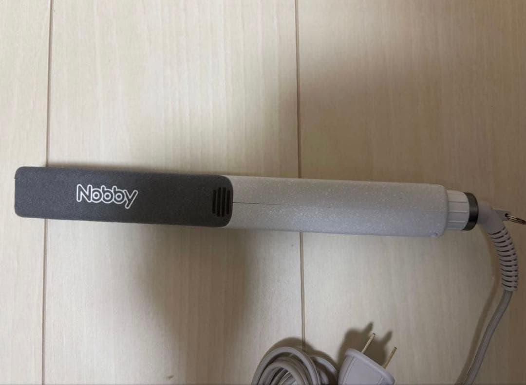 Nobby NBS1200 限定色ホワイト　ストレートヘアアイロン　保証書付