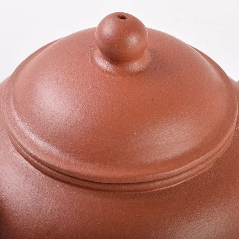 中国　中国宣興銘　紫砂　朱泥　急須　茶壷　C　R9060