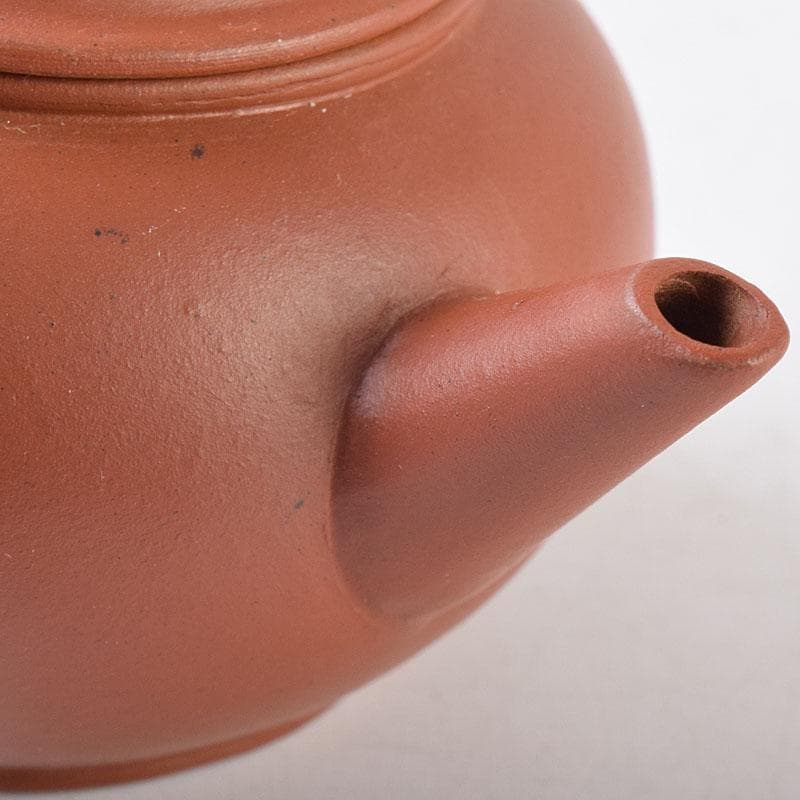 中国　中国宣興銘　紫砂　朱泥　急須　茶壷　C　R9060