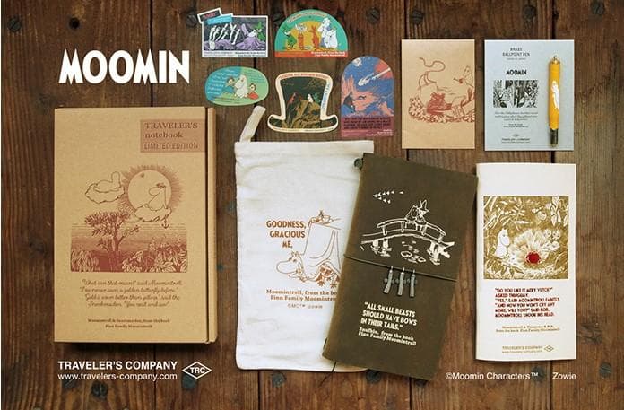 トラベラーズノート 限定セット MOOMIN ムーミン一家