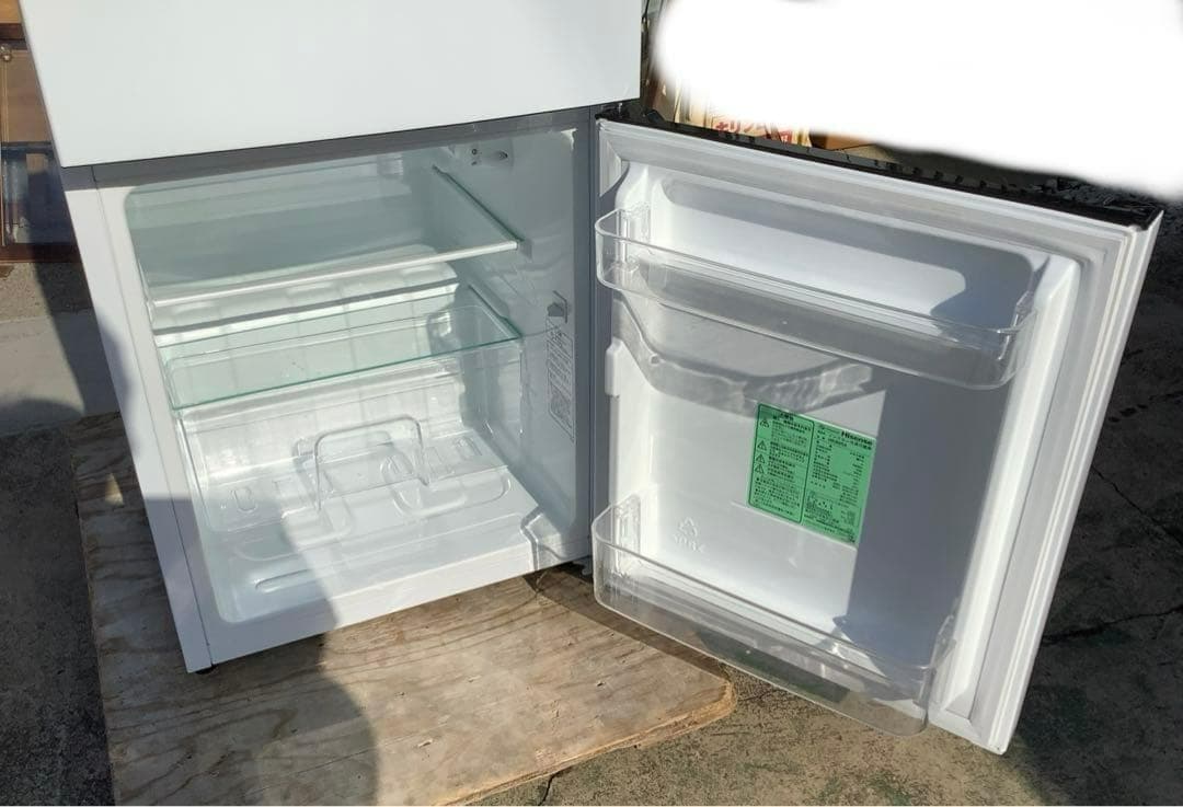 ace ハイセンス 2ドア冷凍冷蔵庫 HR-B95A 2021年製（★）