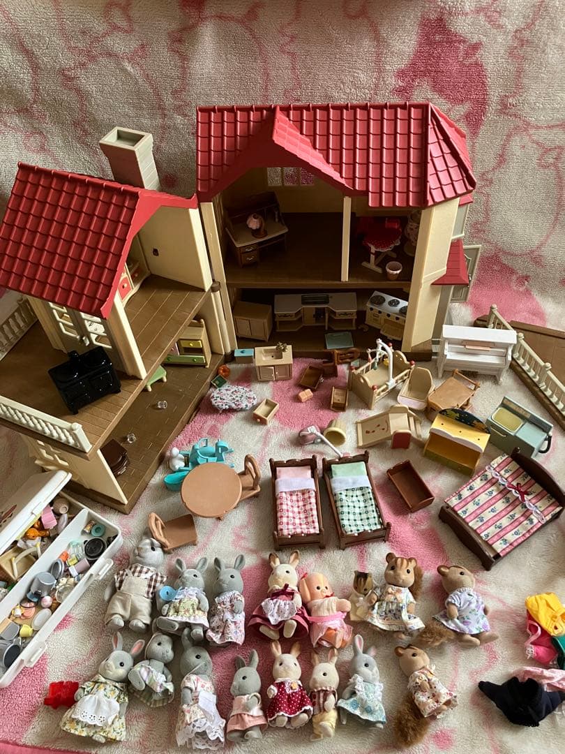 シルバニアファミリー　あかりの灯る大きなお家　ギフトセット