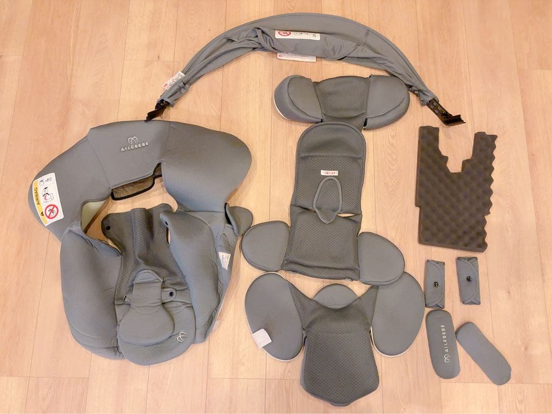 【りす】エールベベ クルット6i プレミアムエアリー　チャイルドシート　箱