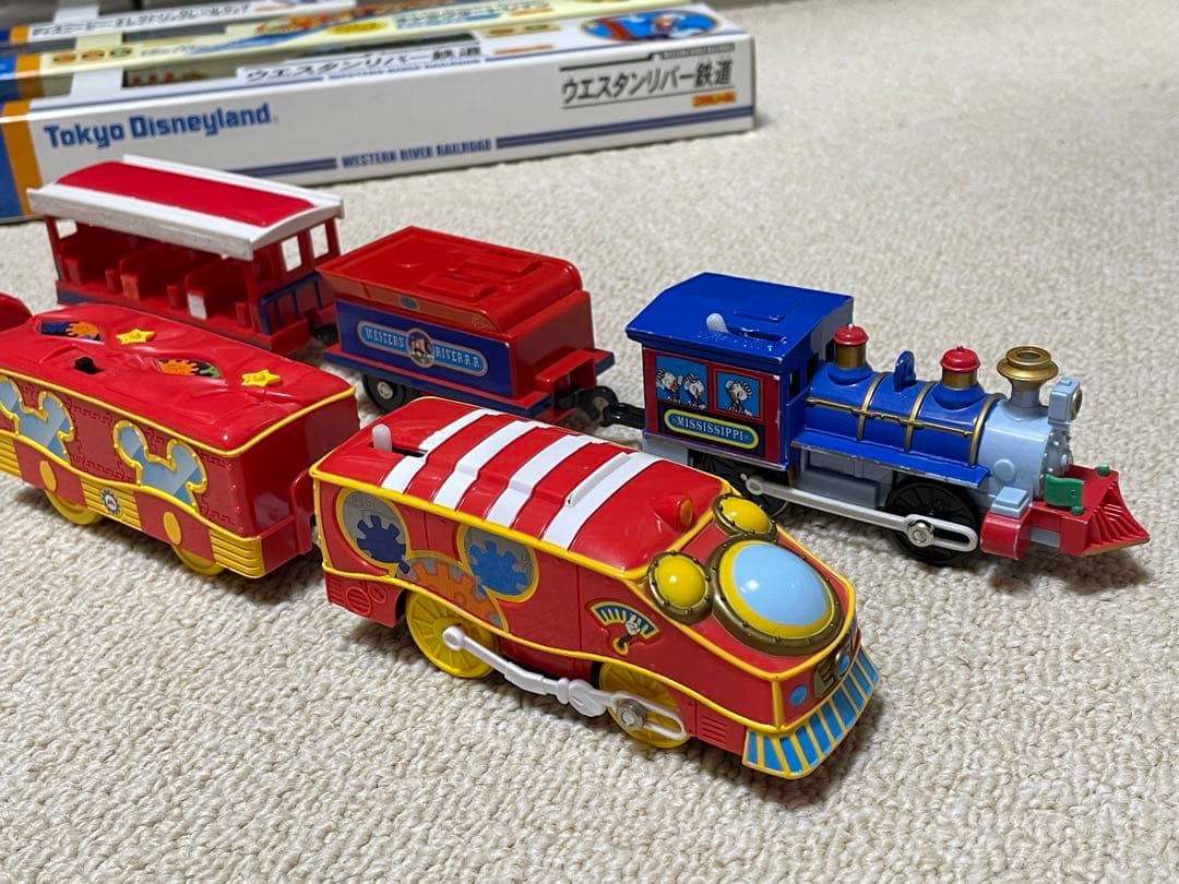 【ディズニー プラレール】鉄道 車両 トレイン ミッキー  まとめ ３点セット