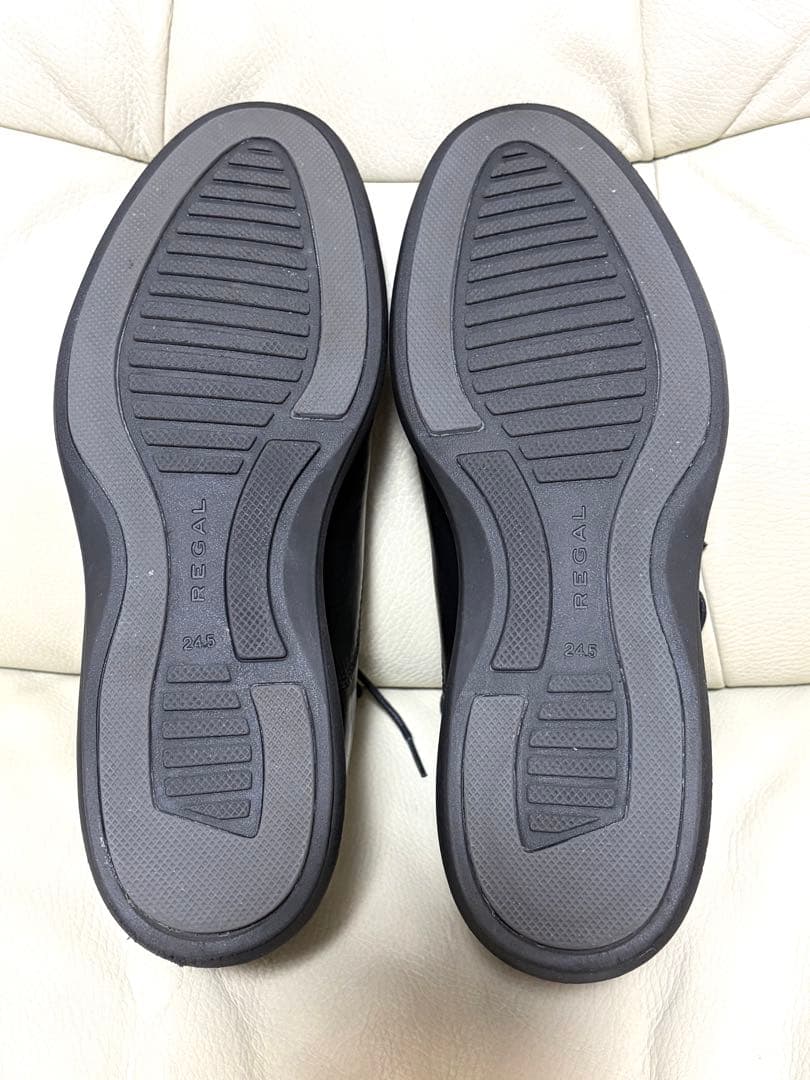 リーガルの革靴 ストレートチップ 24.5cm 黒 71WR