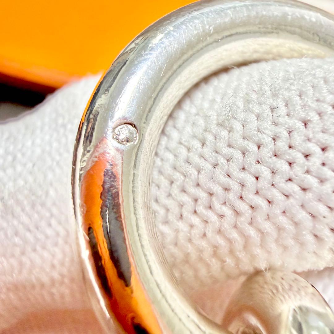 HERMES シェーヌダンクル 925 TGM 11コマ ブレスレット 箱付き