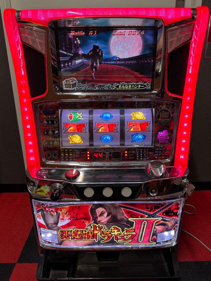genパチスロ 実機 悪魔城ドラキュラ2 不要機付