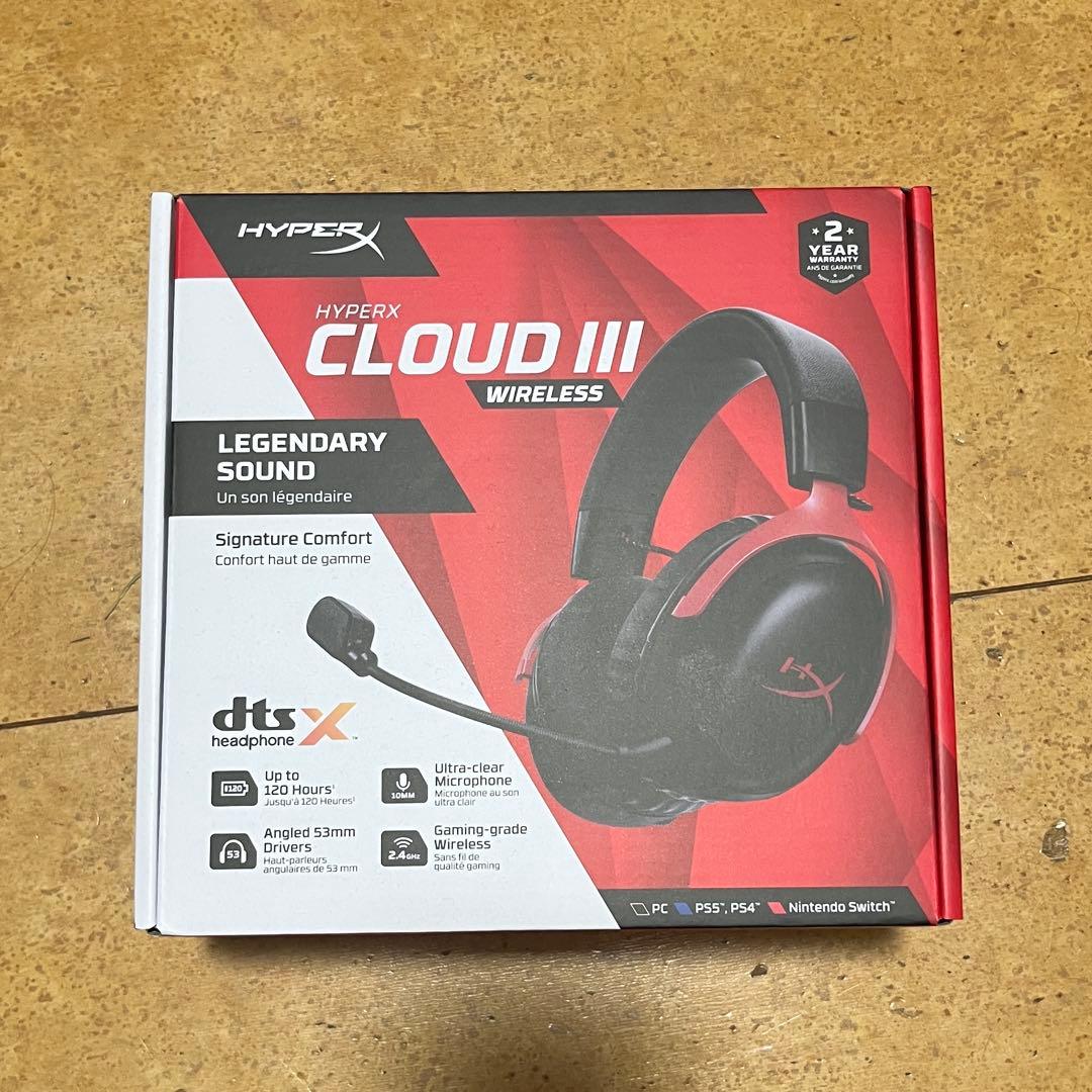 HYPERX CLOUD III WIRELESS ゲーミングヘッドセット