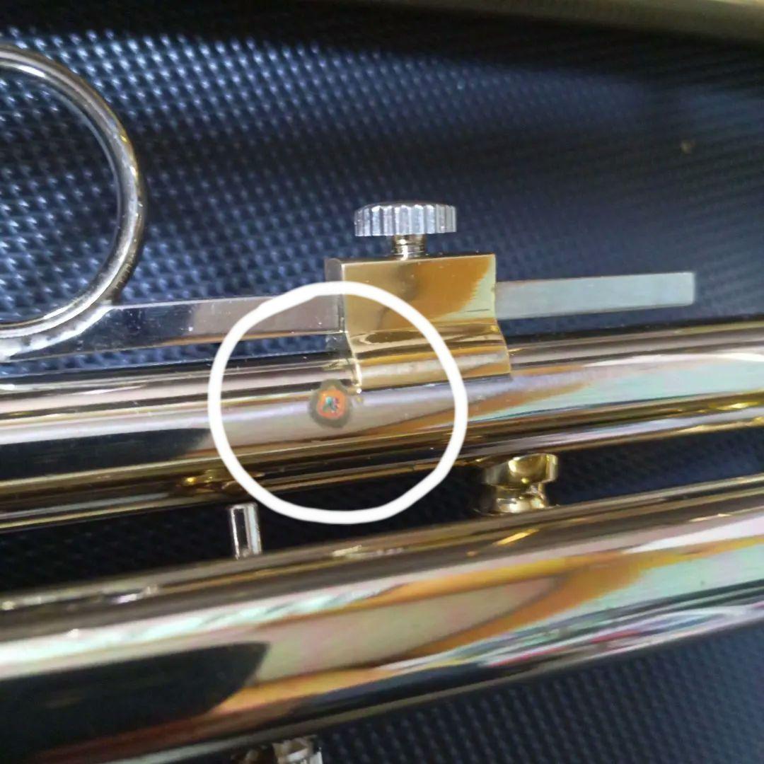 J.MichelマイケルトランペットTR-200本体 ボトムキャップ ミュート