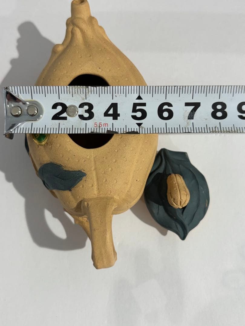 中国美術　朱泥　急須　茶器　茶道具　中国宣興　（ち722）