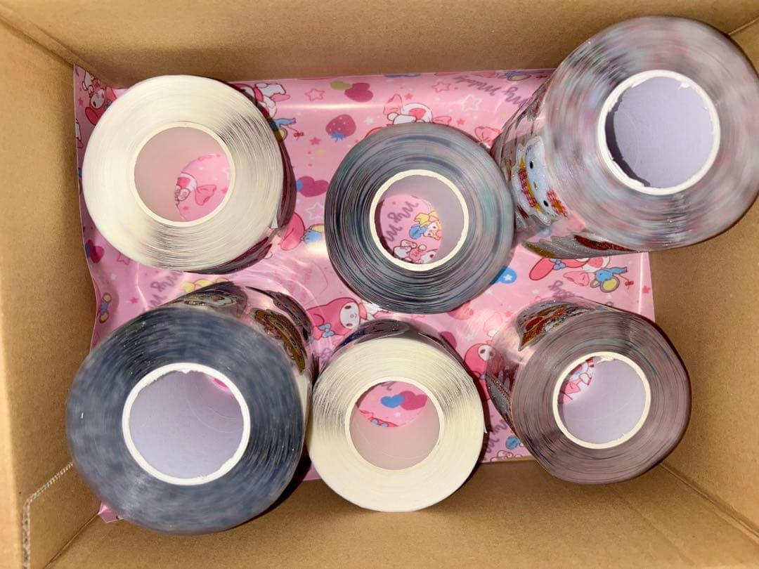 ロールシール6本　当日〜翌日発送