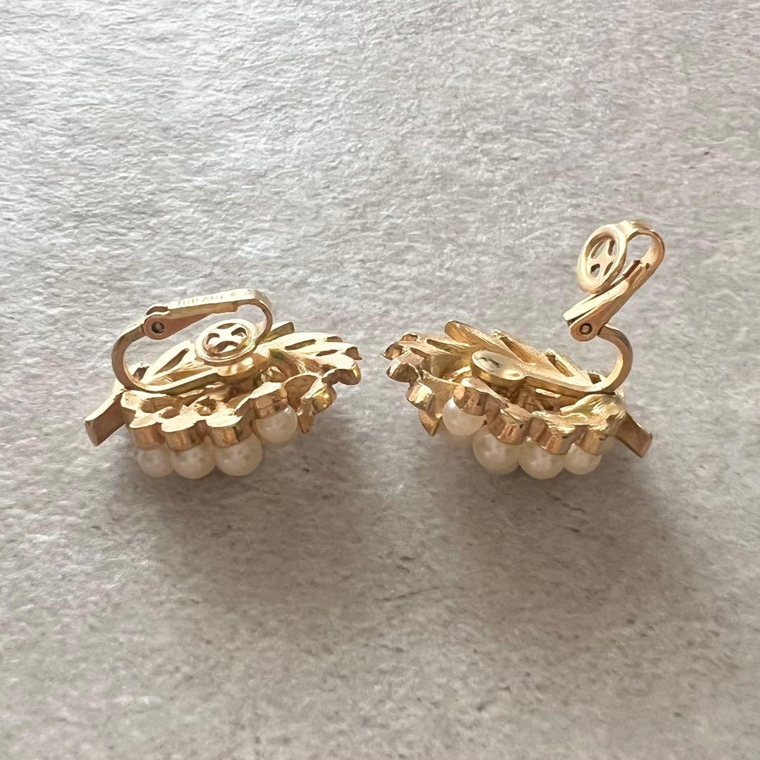 【北欧様♪】1960's ブローチ イヤリング トリファリ