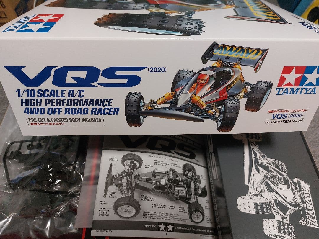 『本日のみ限定価格』タミヤ VQS 1/10 ラジコン 新品未組立品