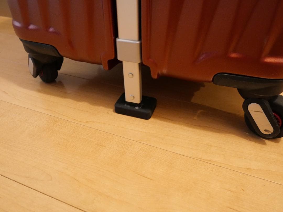 超静音キャリーケース 34L フロントオープン 機内持込み可 ストッパー付