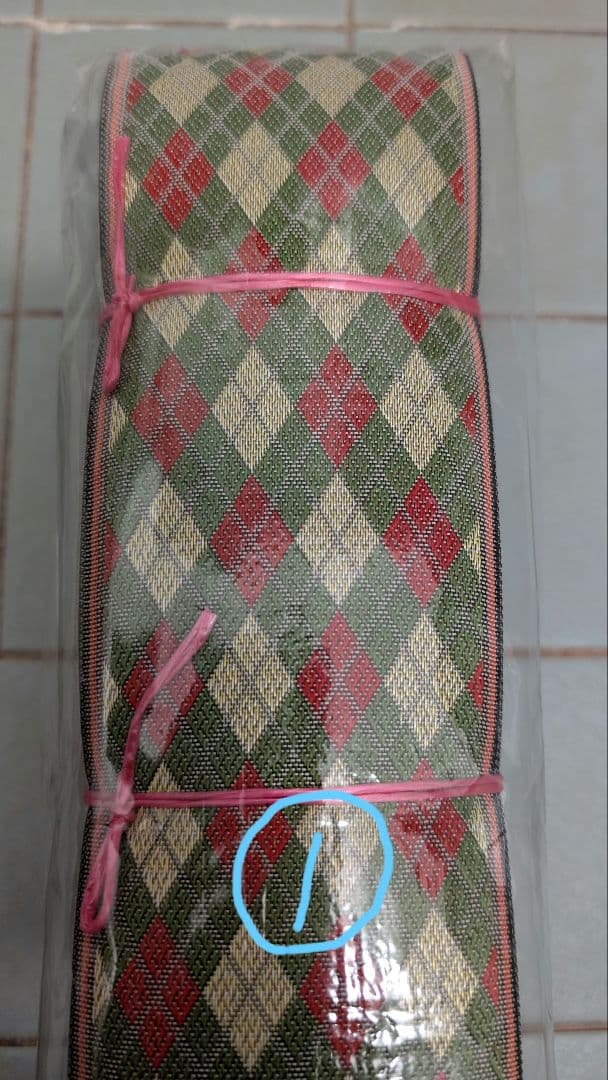 くず4種類の畳の縁(大宮縁)