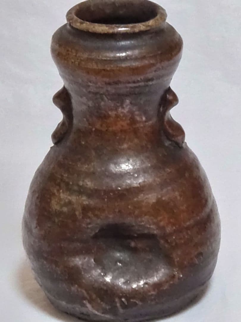 古陶　古美術　古丹波の花入