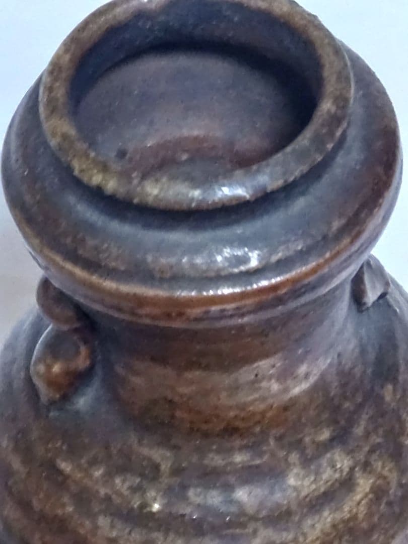 古陶　古美術　古丹波の花入