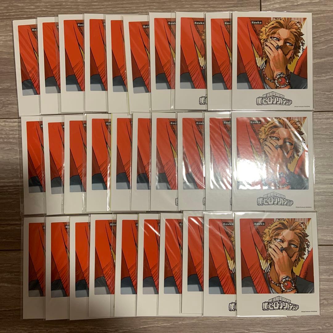 ヒロアカ展　フォトカード＆ステッカー　ホークス