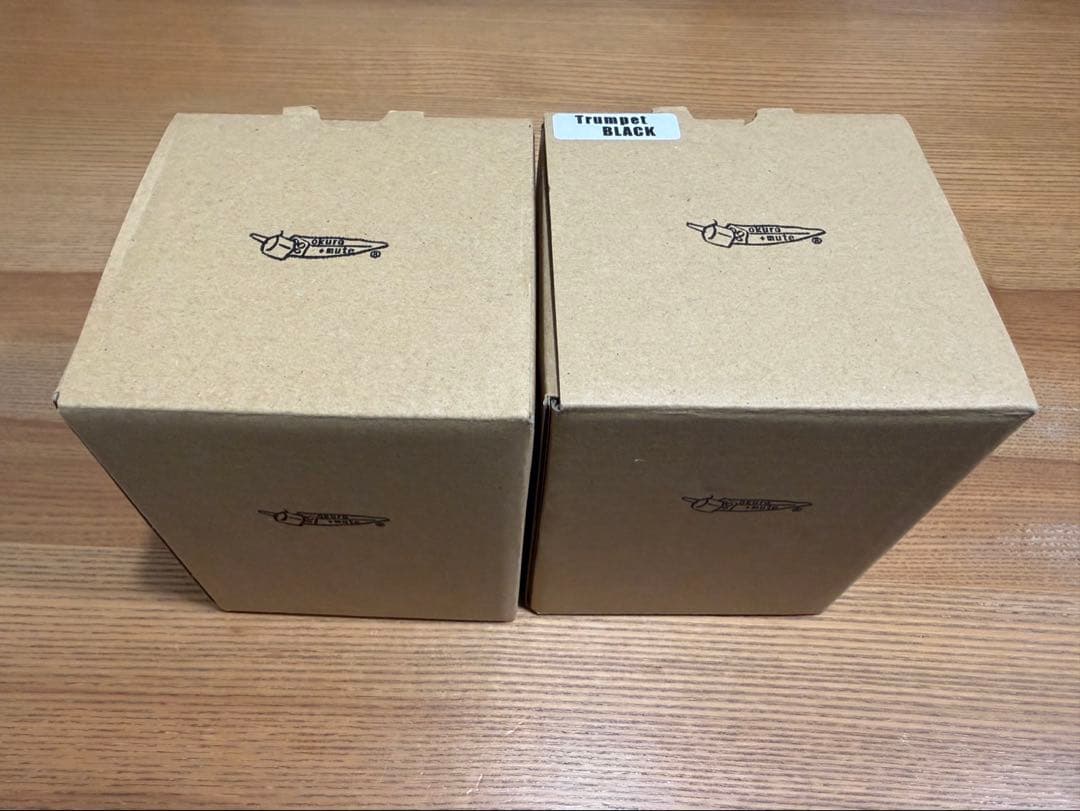 オクラ ミュート トランペット　2つ