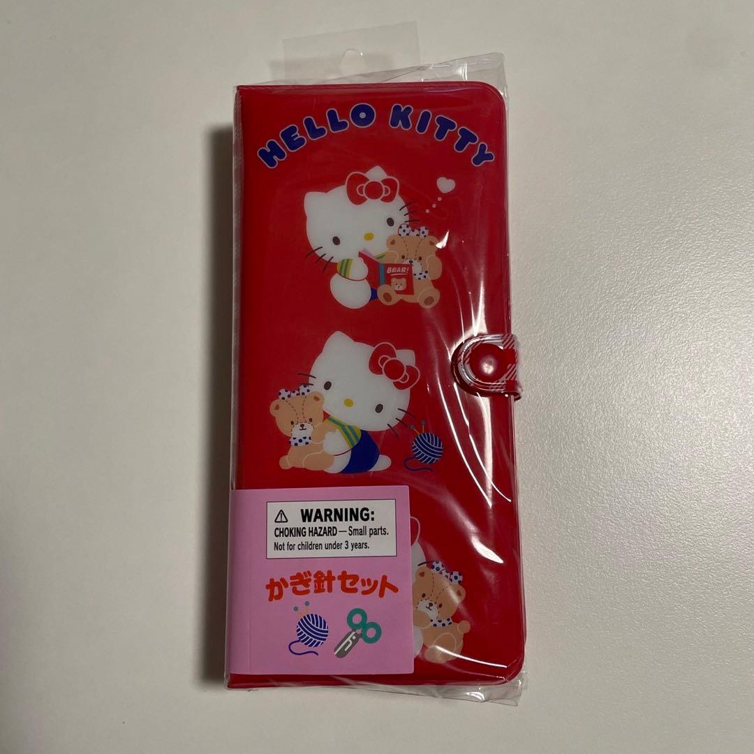 【ノベルテイセット】ハローキティ　かぎ針セット（さんりお手芸部）