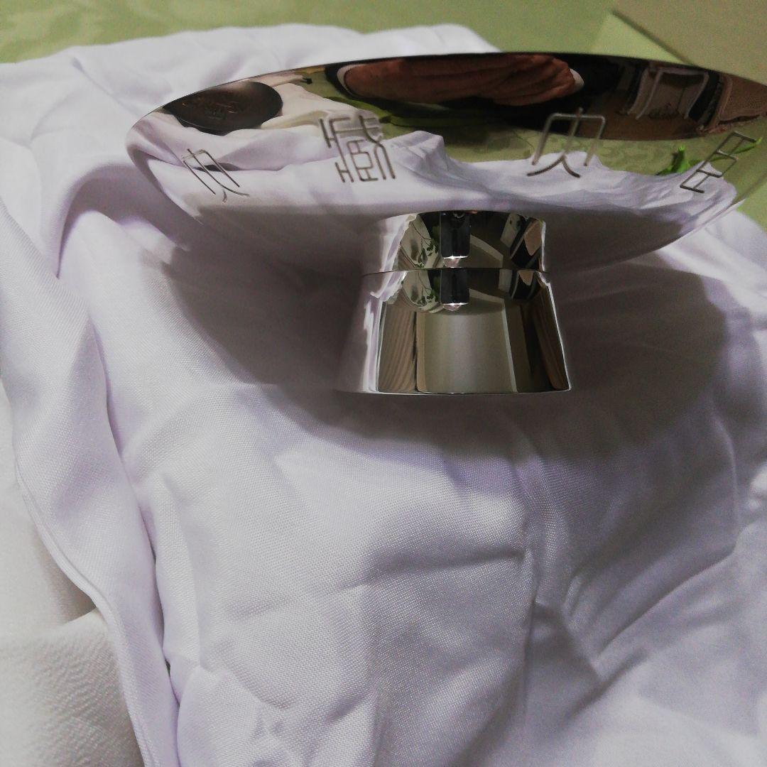 い*ぽ様 造幣局製　桐箱入り銀杯 3個 セット