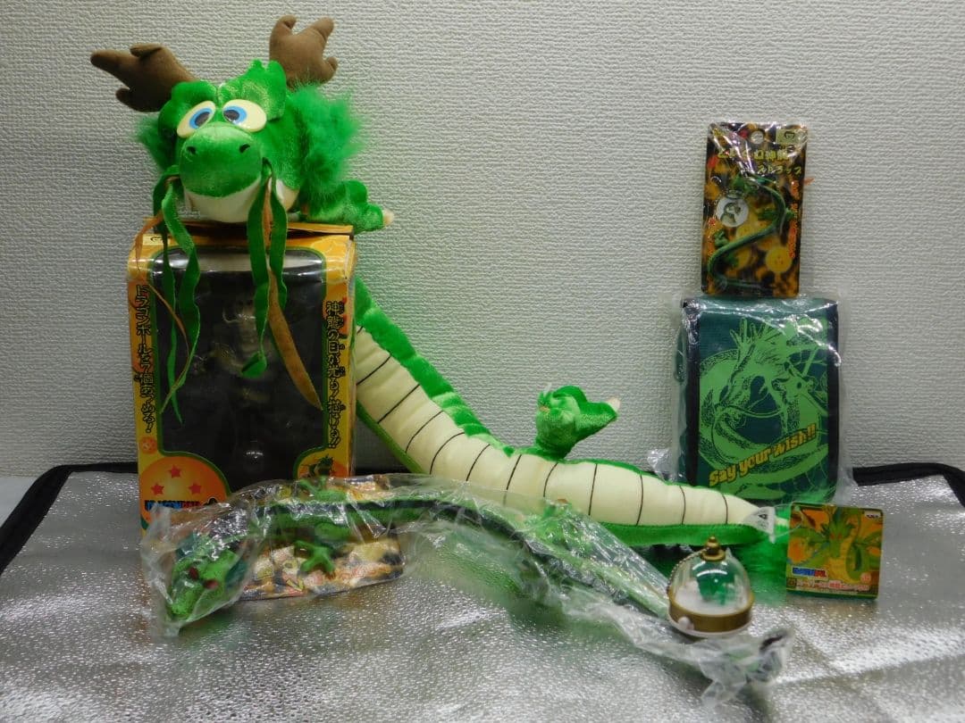 全６品セット売り　神龍(シェンロン)ぬいぐるみ＆神龍スタンド　DB ＆ DB-z