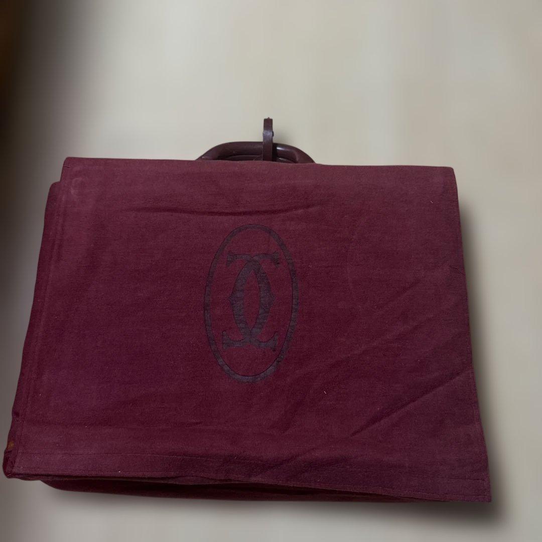 カルティエ　レザーアタッシュケース