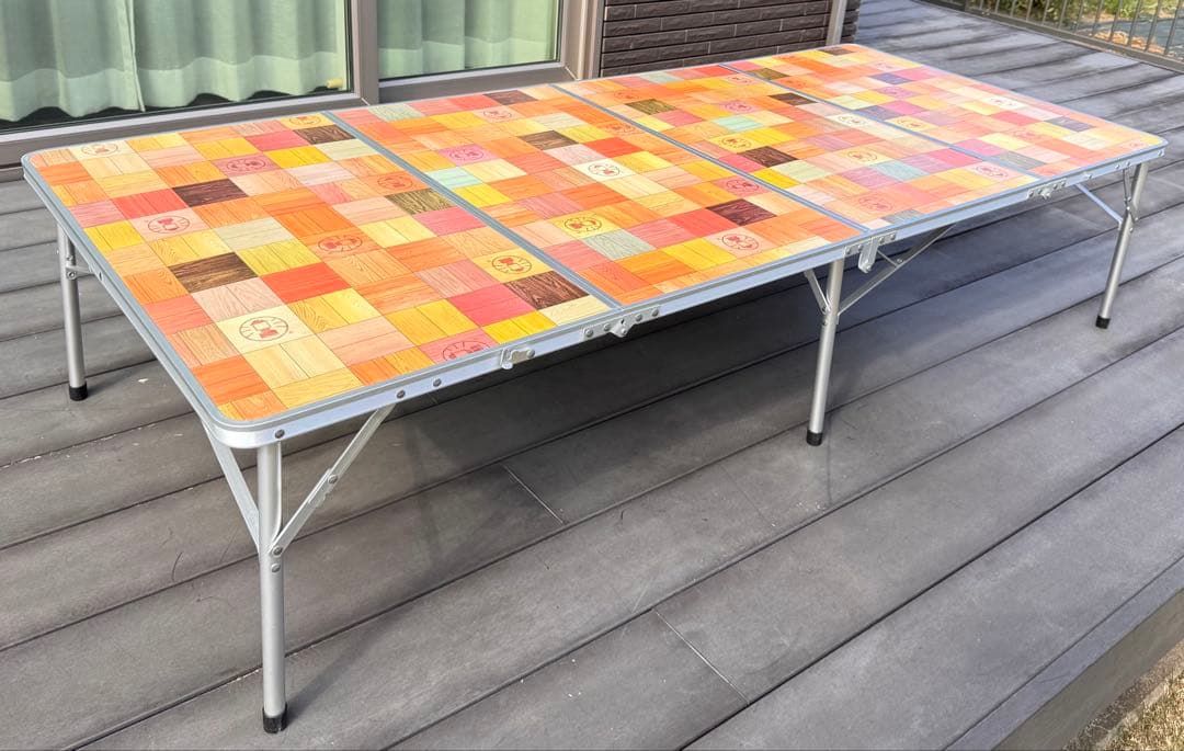 BBQシーズンに是非！ ⭐︎コールマンナチュラルモザイクリビングテーブル180⭐︎