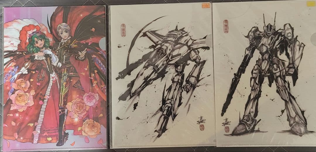 マクロスフロンティア　デルタ　アートカード　クリアファイル　セット