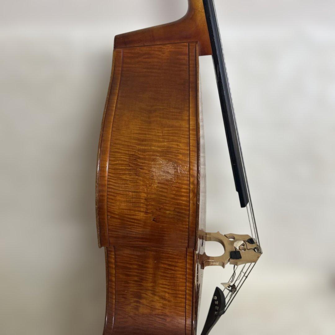 送料込み　SUZUKI　スズキ　コントラバス　No92　4/4　ケース付き