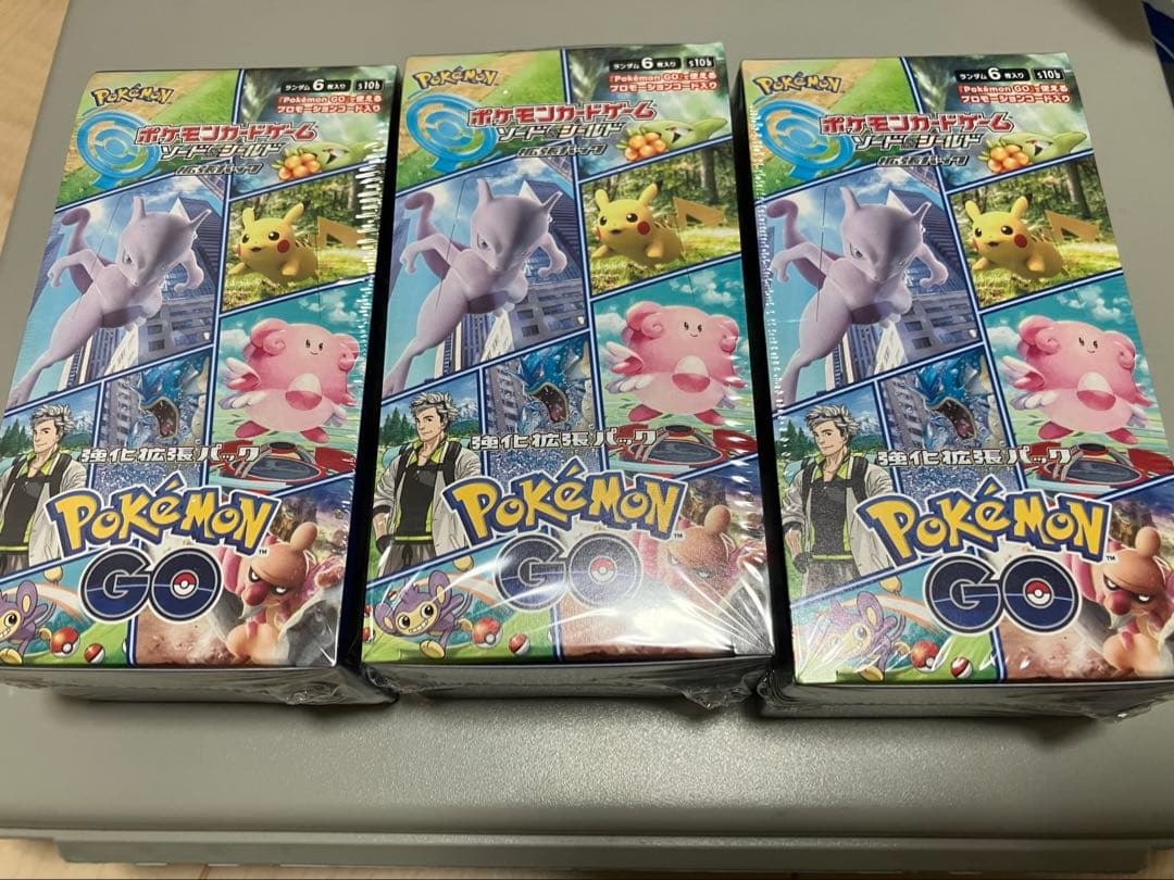 ポケモンGO 未開封　シュリンク　プロモ付き