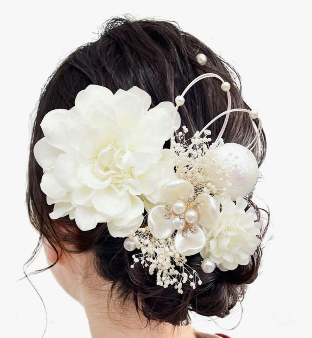 振袖 セット 黒白 ファーつき